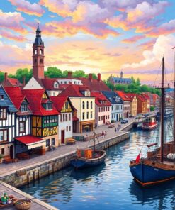 Town Arrival Paint Numbers