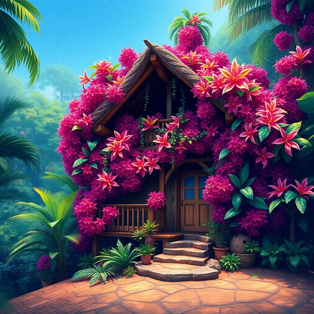 completed artwork display Hoatzin Vine Hideaway Paint by Numbers