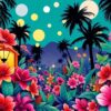 Botanical Rhythm Paint Numbers