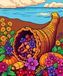 Harvest Horn Paint Numbers