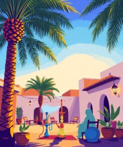 Palm Shade Paint Numbers