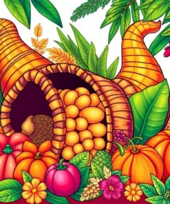 Tropical Plenty Paint Numbers