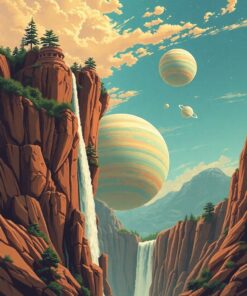 Planet Falls Paint Numbers