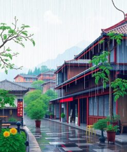 Edo Downpour Paint Numbers