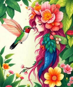 Jungle Fae Paint Numbers