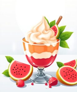 Starfruit Dessert Paint Numbers