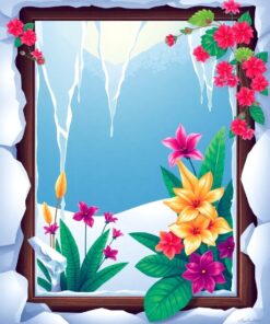 Tropical Flora Paint Numbers