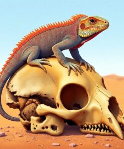 Weathered Skull Paint Numbers