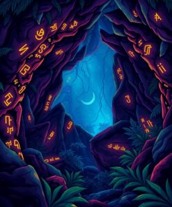 Cave Runes Paint Numbers