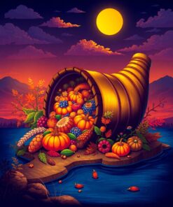 Island Cornucopia Paint Numbers