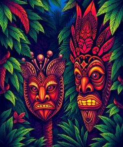 Jungle Grove Paint Numbers