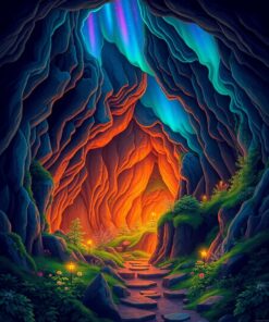 Lush Cavern Paint Numbers