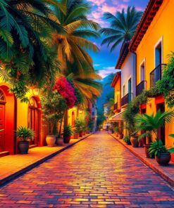 Cobblestone Alley Paint Numbers