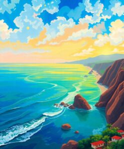 Brazilian Coastline Paint Numbers