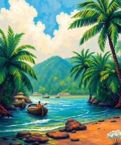 Tropical Squall Paint Numbers