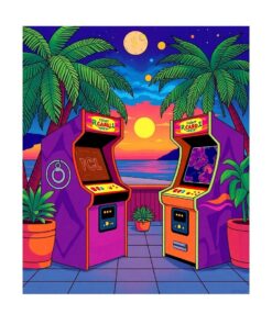 Tropical Night Paint Numbers