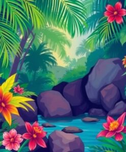 Into The Tropical Wild Paint By Numbers