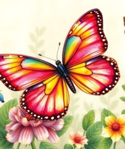 Vintage Botany Paint Numbers