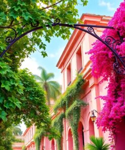 Tropical Vines Paint Numbers