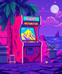 Machine Glow Paint Numbers