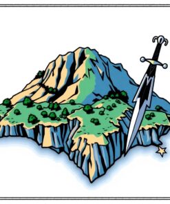 Island Chart And Dagger Paint By Numbers