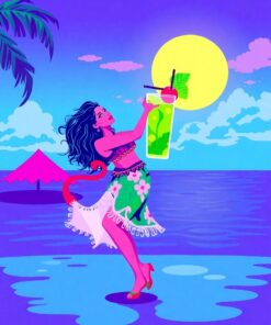 Mai Tai Paint Numbers