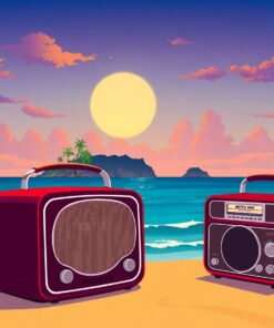 Radio Waves Paint Numbers