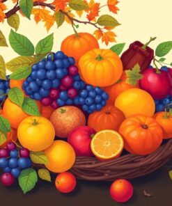 Fruit Bounty Paint Numbers