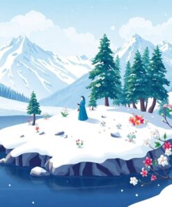 Snow Figure Paint Numbers