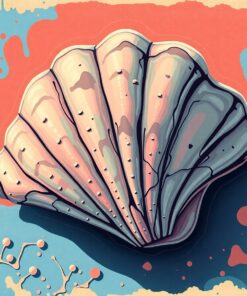 Island Mixtape Conch Shell Paint By Numbers