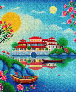 Island Needlework Illumination Paint By Numbers