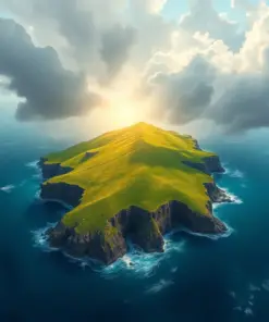 Island Paddock Gale Approaching Paint By Numbers