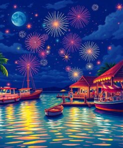 Celebration Night Paint Numbers