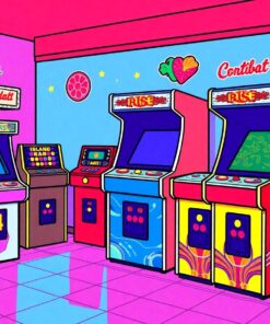 Arcade Cabinet Paint Numbers