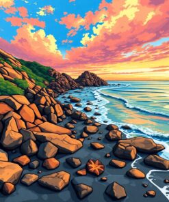 Island Shore Pumice Drift Paint By Numbers