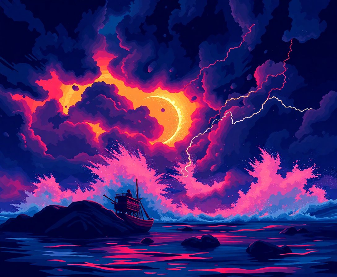 island-storm-movie-poster-paint-by-numbers-kit-cinema-art