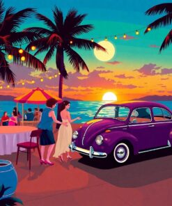 Vintage Evenings Paint Numbers