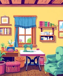 Thread Needle Paint Numbers