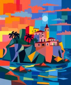 Torchlight Cubism Paint Numbers