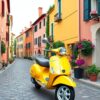 Yellow Vespa Paint Numbers