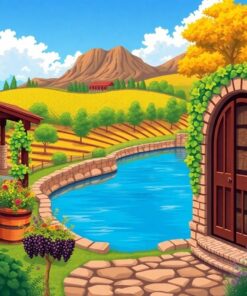 Wine Vault Paint Numbers