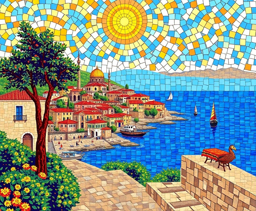 Vintage Mosaic Paint Numbers Vintage Mosaic Paint Numbers