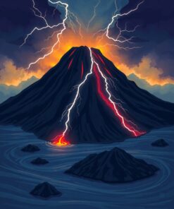 Lightning Strike Paint Numbers