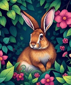 Realistic Foliage Paint Numbers