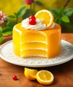 Jello Lemon Cake Paint By Numbers