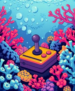 Vintage Corals Paint Numbers