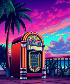 Tropical Skies Paint Numbers