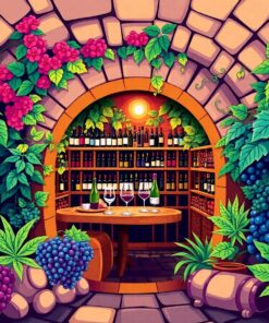 Jungle Beyond The Cellar Paint By Numbers