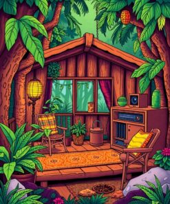 Cabin Broadcast Paint Numbers