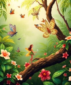 Fairy Escape Paint Numbers